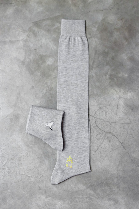 100% organic cotton long socks