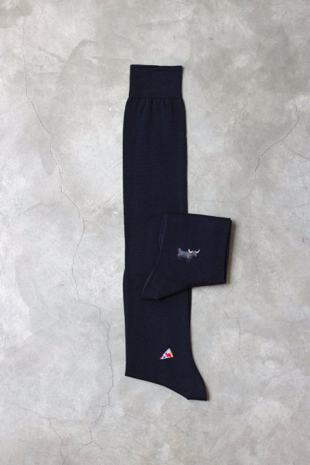 100% cotton long socks pizza margherita bufala