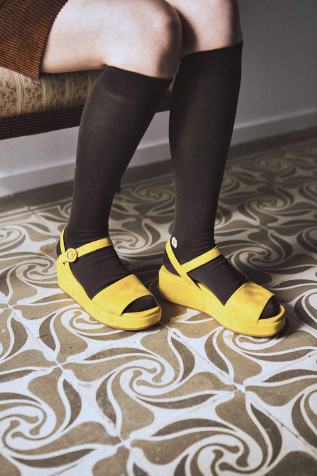 100% cotton long socks